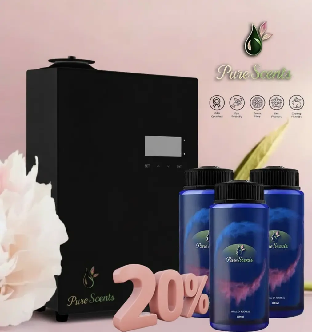  Aroma Diffuser and 3 Aroma Oil