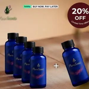 Four 170 ML Aroma Oil  +  1 Free